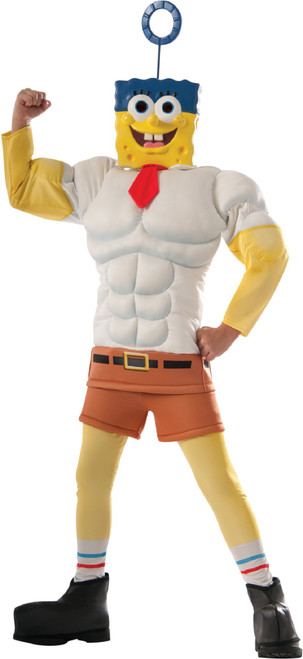 Spongebob Invincibubble Halloween Costume Boy's Size Small 4-6 - IMAGE 1