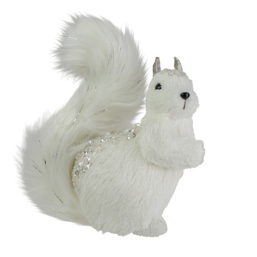 Squirrel with Gems Christmas Decoration - 9" - IMAGE 1