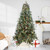7ft Pre-Lit Frosted Mixed Berry Pine Artificial Christmas Tree - Clear Lights - IMAGE 1