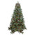 7ft Pre-Lit Frosted Mixed Berry Pine Artificial Christmas Tree - Clear Lights - IMAGE 2