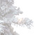 7.5' Pre-Lit Flocked White Spruce Artificial Christmas Tree - Clear Lights - IMAGE 4