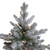 Real Touch™️ Medium Saratoga Spruce Flocked Artificial Christmas Tree - 6.5' - Clear Lights - IMAGE 5