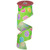 Easter Egg Design Wired Spring Craft Ribbon - 2.5" x 10 Yards - Green - IMAGE 2