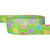 Easter Egg Design Wired Spring Craft Ribbon - 2.5" x 10 Yards - Green - IMAGE 4