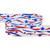 Patriotic Stars and Stripes Wired Craft Ribbon - 2.5" x 10 Yards - IMAGE 4