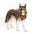 Handcrafted Plush Standing Timber Wolf Stuffed Animal Figures - 39" - IMAGE 1