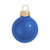 Pearl Glass Christmas Ball Ornaments - 3.25" (80mm) - Blue Delft - 8ct - IMAGE 1
