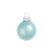12ct Blue Pearl Glass Christmas Ball Ornaments 2.75" (70mm) - IMAGE 1