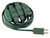 Indoor Polarized Extension Power Cord with 9-Outlets - 12' - Green - IMAGE 1