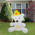 4' Inflatable Lighted Happy Birthday Bear Outdoor Decoration - IMAGE 2