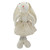 Standing Easter Bunny Rabbit Girl in Floral Dress Decoration - 14.5" - Cream - IMAGE 2