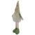Lighted Spring Gnome Figure with Knitted Floral Hat - 22" - IMAGE 5