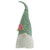 20" Green and White Plaid Spring and Easter Gnome Head Table Top Decor - IMAGE 1