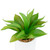 Artificial Mini Foxtail Agave Plant in a White Pot - 8" - IMAGE 5