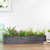 Artificial Mixed Succulents in Wooden Planter - 23" - IMAGE 2