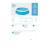 10ft Round Inflatable Easy Set Kids Swimming Pool with Filter Pump - IMAGE 5