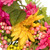 Gerbera Daisy, Berries and Daisy Floral Spring Wreath - 23" - Pink/Yellow