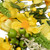 Daisy and Cosmos Floral Spring Wreath - 23" - Yellow