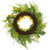 Daisy and Cosmos Floral Spring Wreath - 23" - Yellow