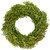 Green Foliage Artificial Spring Wreath, 20-Inch - IMAGE 1