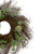 Eucalyptus and Succulents Artificial Twig Wreath - 22-Inch - IMAGE 3