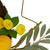 Lemons and Flowers Artificial Floral Spring Wreath, Yellow - 18-Inch - IMAGE 4