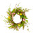 Easter Egg with Berry Floral Springtime Wreath, Pink and Green 20" - IMAGE 1