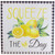 White and Black Gingham "Squeeze the Day" Decorative Lemon Wall Art 13.75" - IMAGE 1