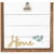 Photo Clip-On "Home" Picture Frame with Hinged Easel - 8.5" - IMAGE 5