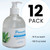 Promedics Anti-Bacterial Gel Hand Sanitizer with Pump 16 oz. - Case of 12 - IMAGE 1