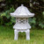 18.5" LED Lighted Stone Gray Outdoor Solar Powered Pagoda Sculpture - IMAGE 2