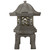 18.5" LED Lighted Stone Gray Outdoor Solar Powered Pagoda Sculpture - IMAGE 5