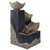 21" LED Lighted Cascading 3-Tier Bowl Outdoor Water Fountain - IMAGE 6