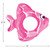 31" Pink Inflatable Fish Children's Swim Ring Tube Float - IMAGE 4