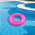 35" Pink Inflatable Inner Tube Pool Float - IMAGE 2