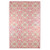4' x 6' Pink and Cream Floral Design Rectangular Outdoor Area Rug - IMAGE 1