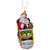 Christopher Radko Ringing While He's Singing Santa Glass Christmas Ornament 1020845 - IMAGE 2