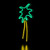 LED Palm Tree Neon Lighted Wall Art - 19" - Green and Yellow - IMAGE 6