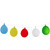 LED Inflatable Balloon Patio Light Set - Multi-Color - 10' Clear Wire - 10ct - IMAGE 4