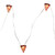 10-Count LED Pizza Fairy Lights - Warm White - IMAGE 4