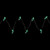 LED Mermaid Fairy Lights - Warm White - 2.75' Silver Wire - 10ct - IMAGE 3