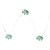 LED Elephant Fairy Lights - Warm White - 2.75' Silver Wire - 10ct - IMAGE 2