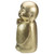 11.5" Golden Buddhist Monk Outdoor Garden Statue - IMAGE 3