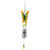 Metal Butterfly Outdoor Garden Windchime - 15.75" - Orange and Green - IMAGE 4