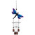 24" Purple and Bronze Dragonfly Outdoor Garden Windchime - IMAGE 1