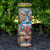 16" Solar Lighted Polynesian Outdoor Garden Tongue Out Tiki Statue - IMAGE 2