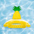 60" Inflatable Pineapple Swimming Pool Sling Chair Pool Float - IMAGE 4