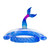 60" Inflatable Mermaid Tail Swimming Pool Sling Chair Pool Float - IMAGE 2