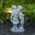 12.5" Peck on the Cheek Outdoor Garden Statue - IMAGE 2