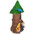 14" Solar Lighted Welcome Gnome Tree House Outdoor Garden Statue - IMAGE 4